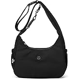 JANKS Large Crossbody Bag for Women Fabric Nylon Casual Commuter Trendy Fashion Hobo Shoulder Ladies Travel Handbag