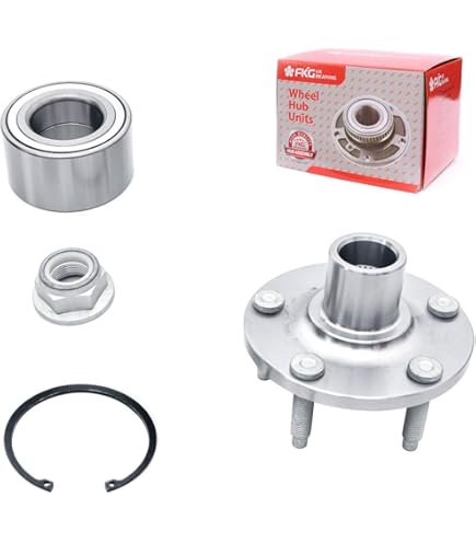 Toyota Prizm Wheel Bearings Complete Wheel Hub & Bearing Kit For 1993-2002 Toyota Prizm/Corolla (NON-ABS) – 2 Front & 2 Rear Hubs Assembly Wheel Bearing - Foto 9