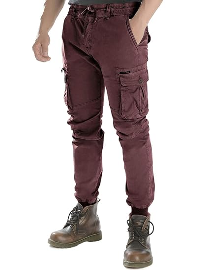 mens tapered work trousers