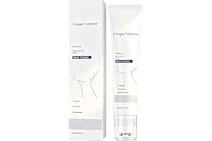 Magic Collagen Fullerene Neck Cream with Roller - Neck Firming, Wrinkles & Tightening for Women & Men - Magec Cream, Collagen