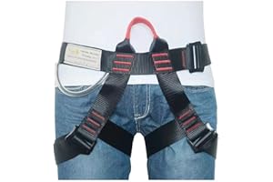 HeeJo Climbing, Safety Safe Seat Belt for Outdoor Tree Climbing, Outward Band Expanding Training Large Size,Climbing Gear