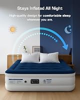 Active Era Luxury King Inflatable Mattress with Built-In Pump 200x150x36.5 cm view 3