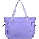 Marvolia Large Tote Bag for Women - Lightweight Travel Tote Handbags Work Tote Bags with Zipper for Gym Travel Work