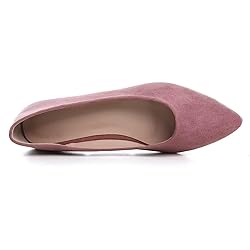 ChaiRong Zhou Casual Flats for Women Soft Suede
