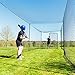 Ultimate Baseball Batting Cage [Net & Poles Package] - #42 Heavy Duty Net with Steel Uprights [Net World] 24hr Ship - (20', 35', 55', 70') (55' Batting Cage Package)