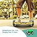 Hoverboard Two-Wheel Self Balancing Electric Scooter UL 2272 Certified, Metallic Chrome with Wireless Speaker and LED Light (Chrome Gold)