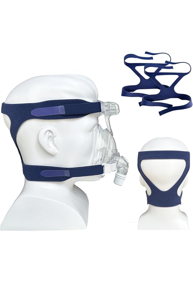 Replacement Headgear Strap For ResMed Airfit P10 Nasal Pillow CPAP Mask 3 Pack E - Foto 9