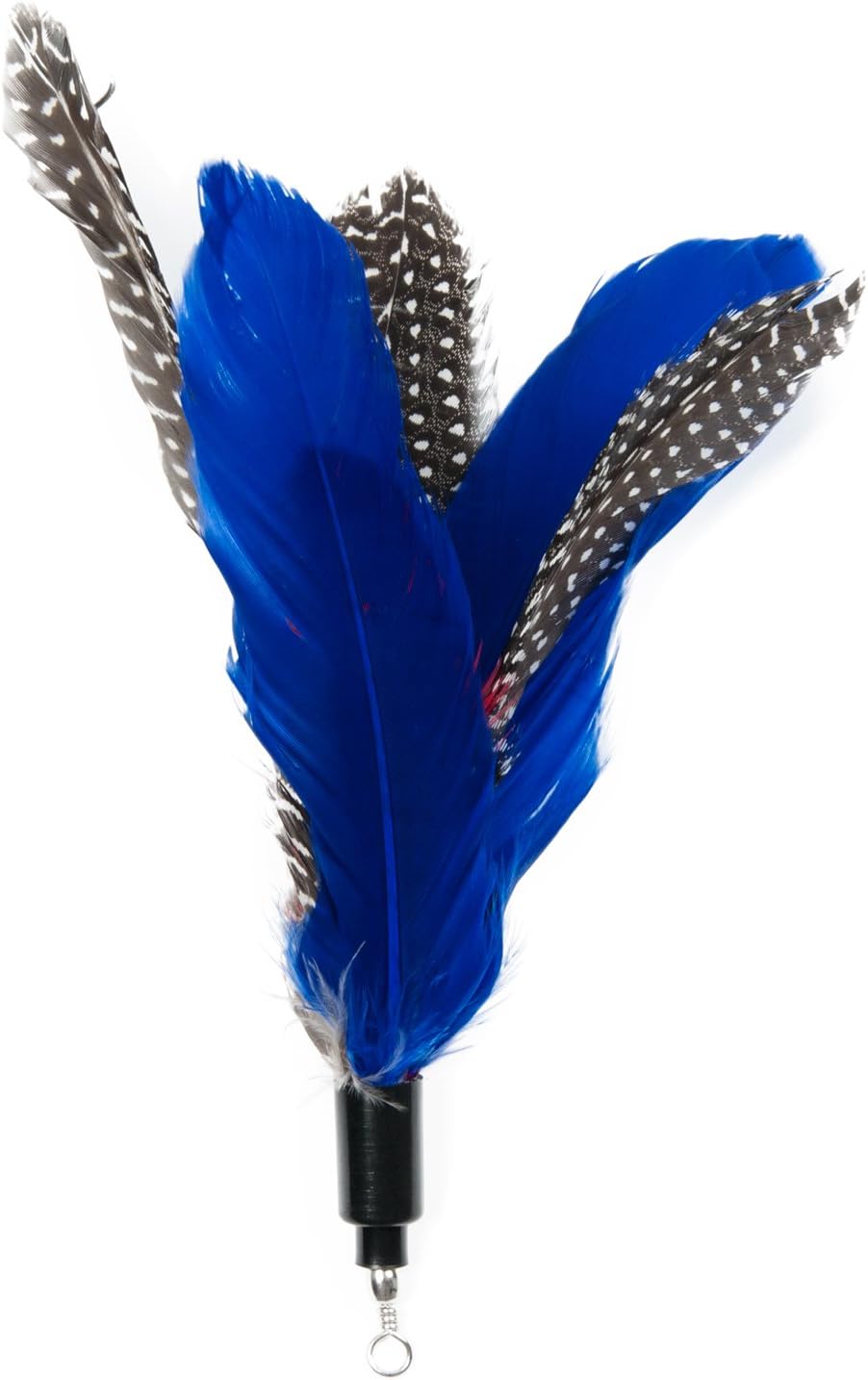 EcoCity Cat Wand Feather Refills for Interactive Cat and Kitten Wands Include 6 Pieces Replacement Feathers and 1 Soft Furry Tail (7 Pieces) : Pet Supplies