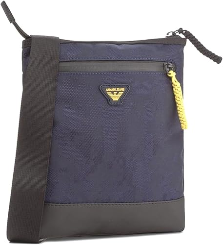 Amazon アルマーニジーンズ Armani Jeans メンズ ショルダーバッグ 7a935 Navy 並行輸入品 Armani Jeans アルマーニジーンズ シューズ バッグ