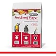 ZuPreem FruitBlend Flavor Pellets Bird Food for Parrots and Conures, 17.5 lb - Daily Blend Made in USA for Caiques, African G