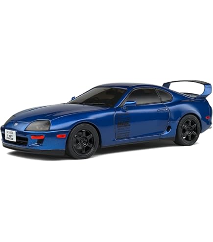 Amazon.com: Solido 1:18 Toyota GR Supra Blue 2021 : Toys & Games