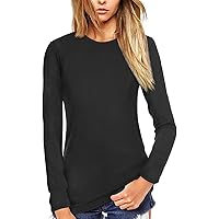 Beluring Women T Shirt Short/Long Sleeve Crew Neck Tee Tops Blouse