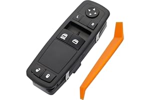 Driver Side Master Power Window Switch Controller for Dodge Grand Caravan 2012–2019, Chrysler Town & Country 2012–2016, Ram C