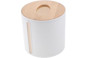 Toddmomy Leather Toilet Paper Storage Box Nordic Minimalist Roll Paper Holder Multifunctional Tissue