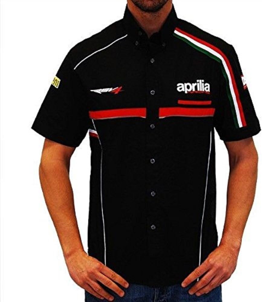 APRILIA Racing World Superbike Paddock Shirt (Small 36" Chest)