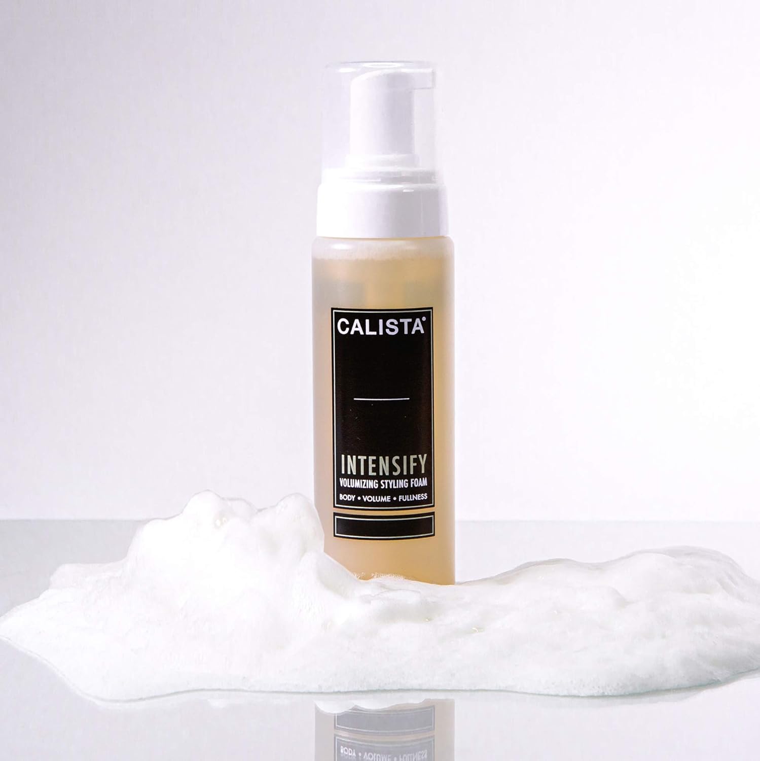 Calista Intensify Volumizing Styling Foam, Salon Quality Volumizer for All Hair Types, Adds Movement and Volume, 7.5 oz: Premium Beauty