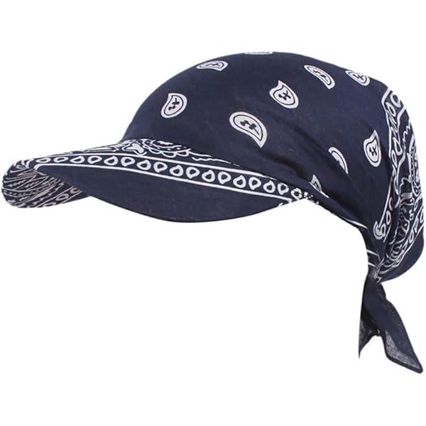 Generic Print Bandana Head Scarf Hat Bandana Baseball Cap
