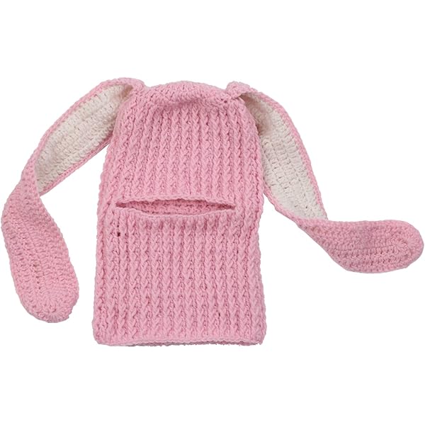 HISYI Rabbit Balaclava Halloween Balaclava Long Ears Hat