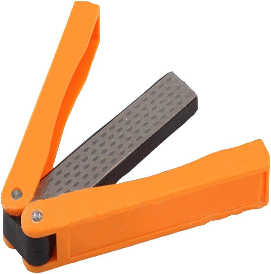 XH@ Double Sided Folded Pocket Sharpener Diamond Knife Sharpening Stone Outdoor