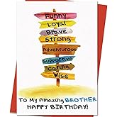 Mcduldul Brother Birthday Card | Best Brother Birthday Gifts from Sister