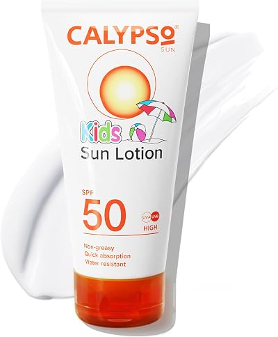 Calypso Australian Kids Sun Lotion SPF50 UVA UVB Photostable 125ml