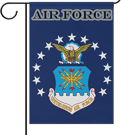 Amazon Com Wamika Us Air Force Flag Garden Flags 12 X 18 Double