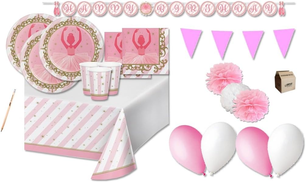 IRPot - KIT N 46 ADDOBBI COMPLEANNO BALLERINA TUTù: Amazon ... IRPot - KIT N 46 ADDOBBI COMPLEANNO BALLERINA TUTù: Amazon ...