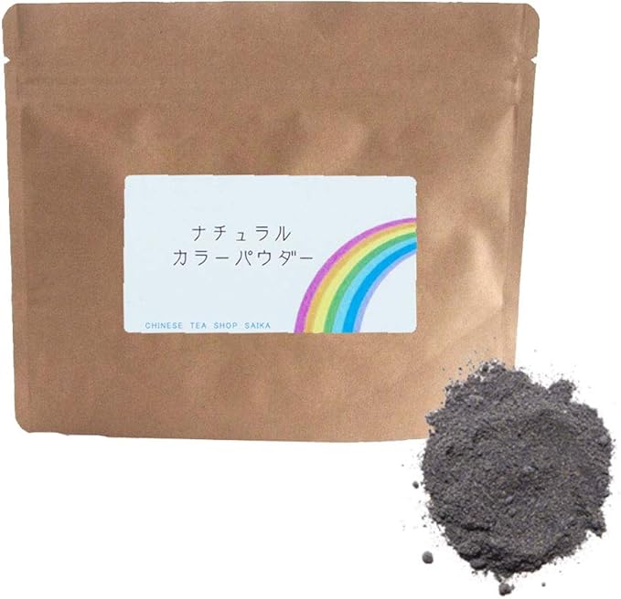 Amazon ナチュラルカラーパウダー100g 粉末食用色素 青 ブルー バタフライピー 天然着色料 食紅 製菓材料 食品 彩香 食紅 着色料 通販