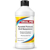 Aurora 50Mg/Ml Oral Pro Pyrantel Pamoate Oral Suspension, 16 Ounce, Vanilla Flavor