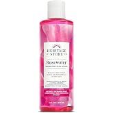 HERITAGE STORE Rosewater Facial Splash, Hydrating Toner (8oz) | Refresh, tone, and hydrate skin with our iconic rosewater facial splash for a healthy-looking radiant glow.