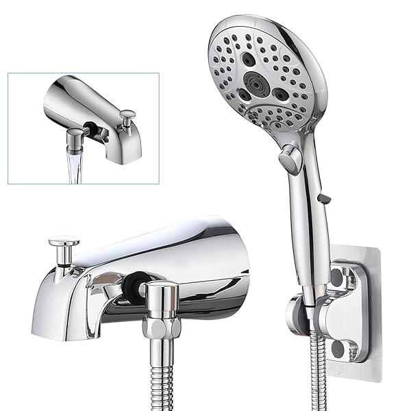 PROOX ALL METAL TUB SPOUT WITH DIVERTER, 6...