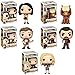 Funko Pop Television Parks & Rec - Lil Sebastian #500, Andy Dwyer #501, Leslie Knope #498, Ron Swanson #499, April Ludgate #502 Bundle Set (5 Items)