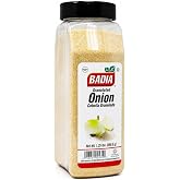 Badia Granulated Onion 1.25 lb &ndash; Sweet &amp; Savory Onion Seasoning | Adds rich sweet onion flavor to meats, soups, sauces, vegetables, marinades, and everyday home cooking