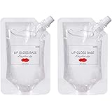 KYDA 2 Pcs Moisturize Lip Gloss Base,Lip Gloss Base Oil Material Lip Makeup Primers, Non-Stick Lipstick Primer Lip Gloss Base