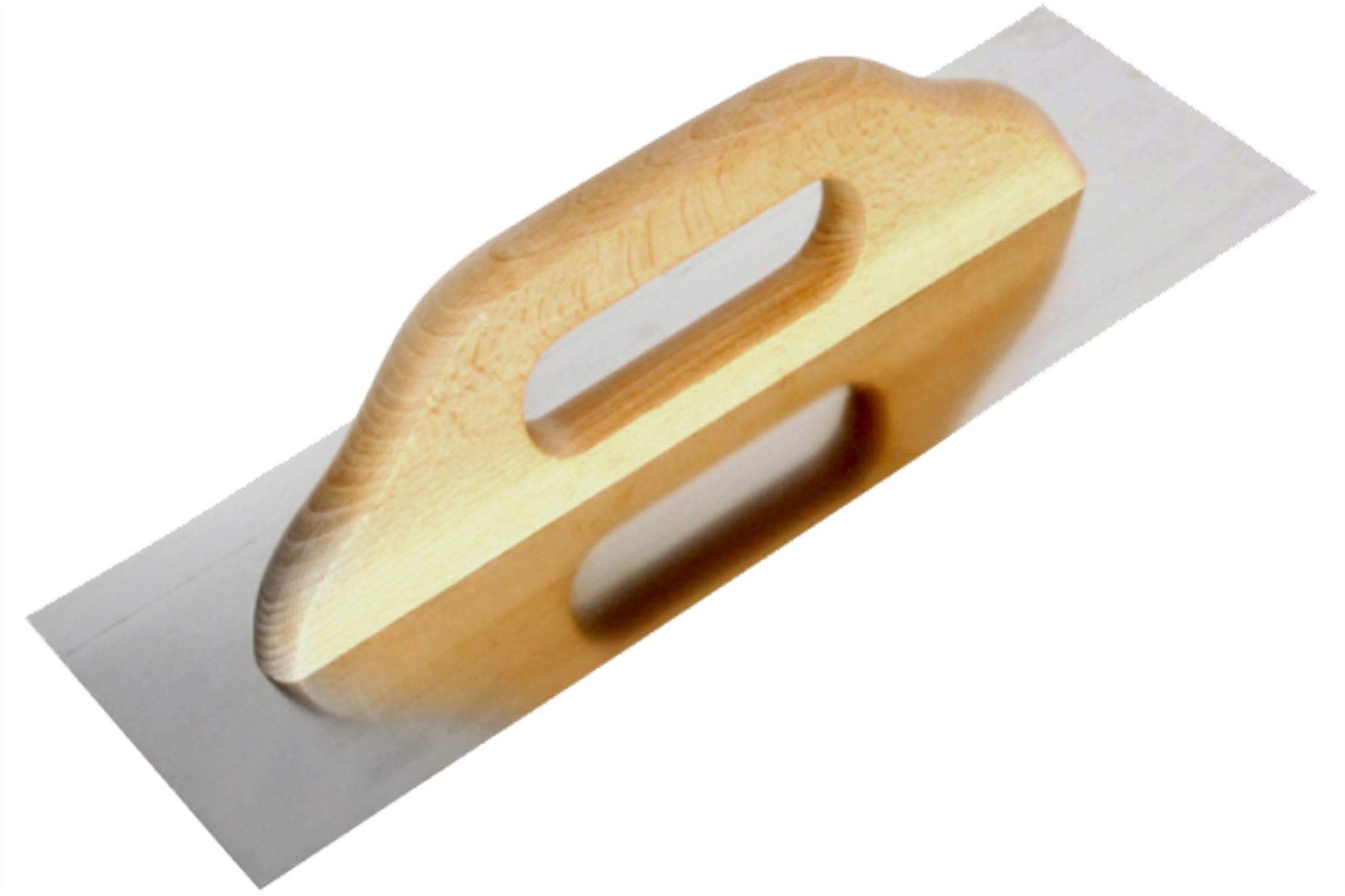 Toolty Professional Stainless Steel Trowel, Putty Trowel, Mortars Trowel, Finishing Trowel - 320mm - for Plaster, mortars, adhesives - Wooden Handle, Plastering, DIY - TLTY-5300
