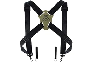 MUBIAO Binocular Harness Strap Best Chest Harness Strap for Hunters Photographers and Golfers