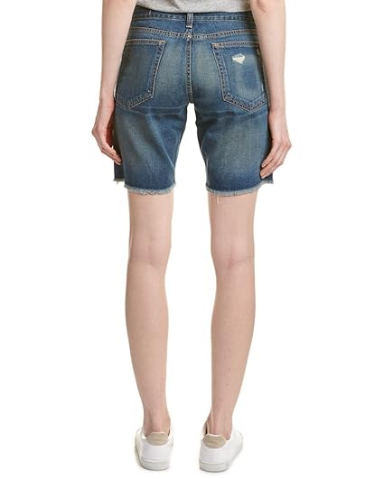 womens denim walking shorts