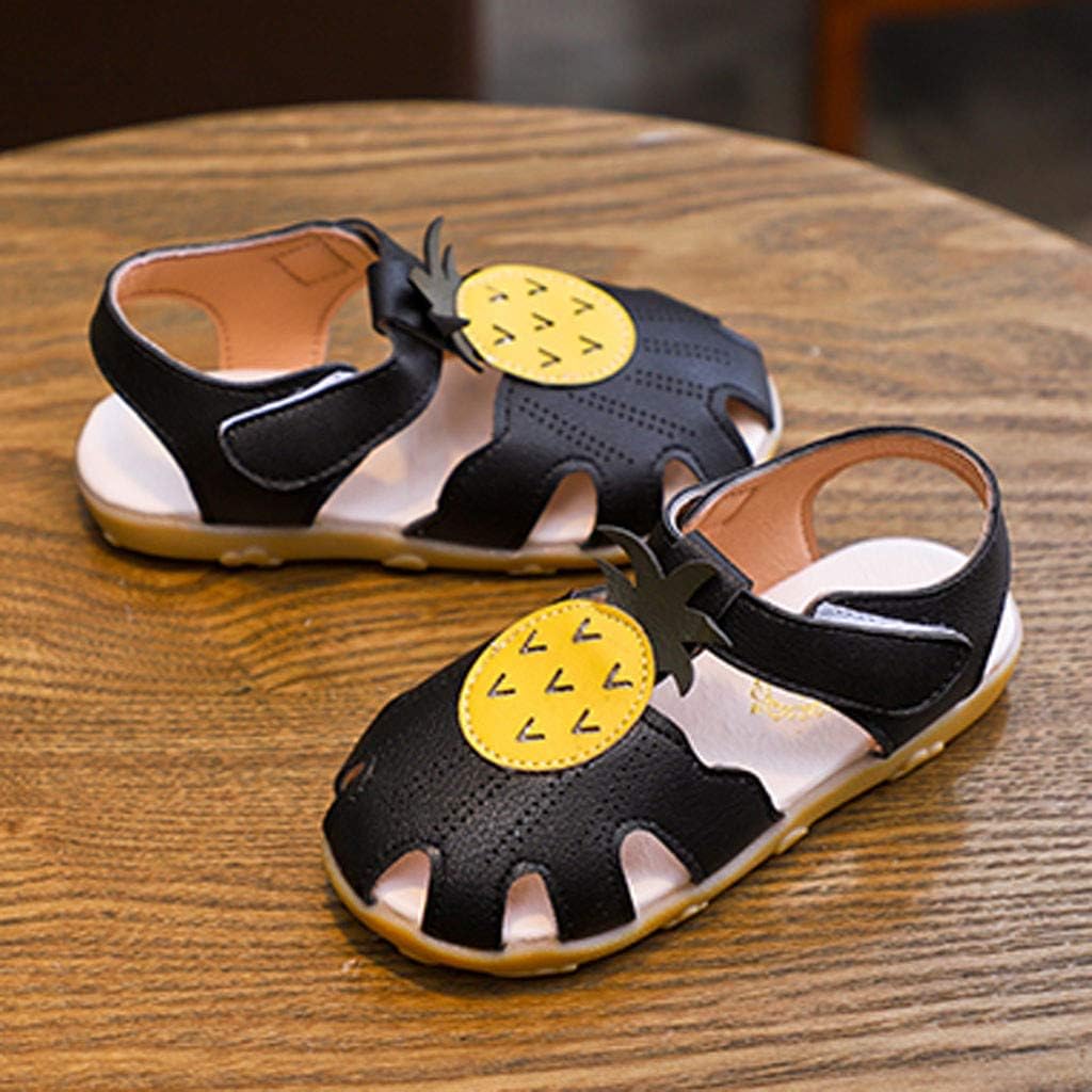 pineapple baby sandals