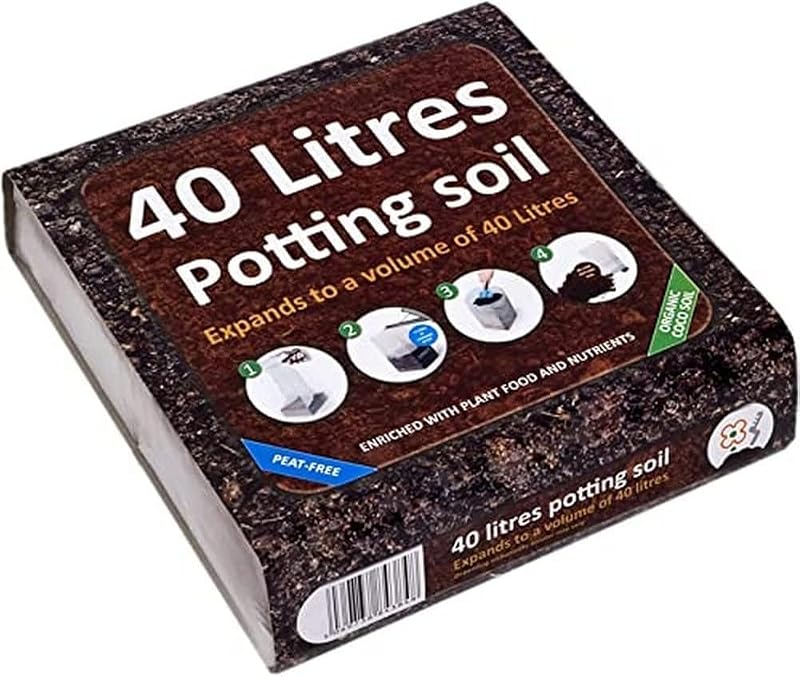GreenBrokers C1159 40L Organic All Purpose Potting Compost Enriched
