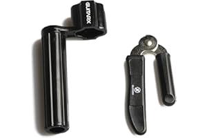 GUITARX X101 - Guitar String Winder and Cutter Set - Guitar Peg Winder For Easy n Quick String Changes - #1 String Winder for Acoustic Guitar, Electric Guitar, Banjo, Mandolin, Ukulele - Random Colors