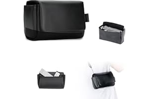 JJC Leather Camera Case Bag for Ricoh GR IV GR III GR IIIx HDF Monochrome Sony RX100 VII VI Canon G7 X Mark III Lumix ZS99 Co