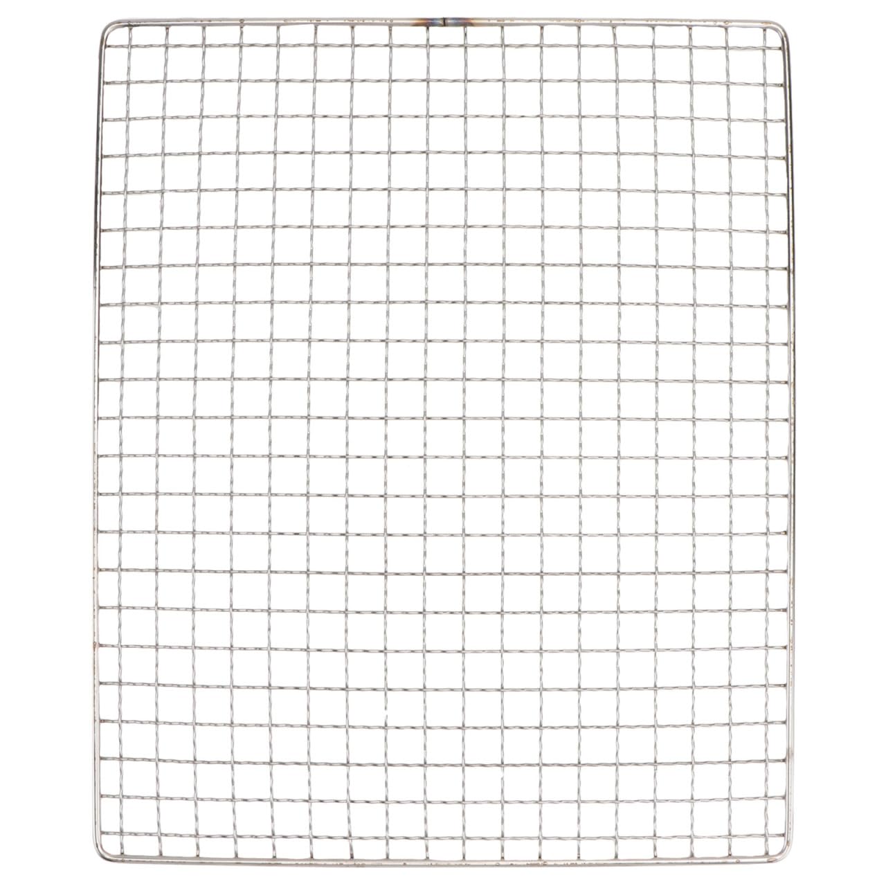 HEMOTON Bbq Grill Mesh Wire Rack 12.6X10.2 Inch Square Grill Rack Replacement for Gas Charcoal Pellet Smokers Outdoor Barbecue Accessories