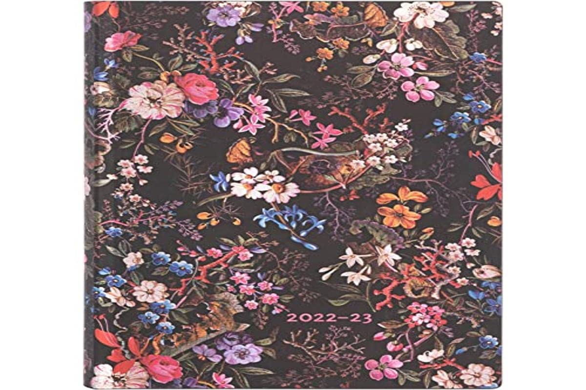 Paperblanks 18 Month Planners Softcover Flexis 2022-2023 Floralia | Landscaped | Midi (125 × 175 mm)