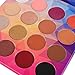 DE'LANCI Cream Gel Eyeshadow Palette - Matte and Shimmer 16 Colors Eye shadow Highly Pigmented Cream Makeup Palette with Mirror