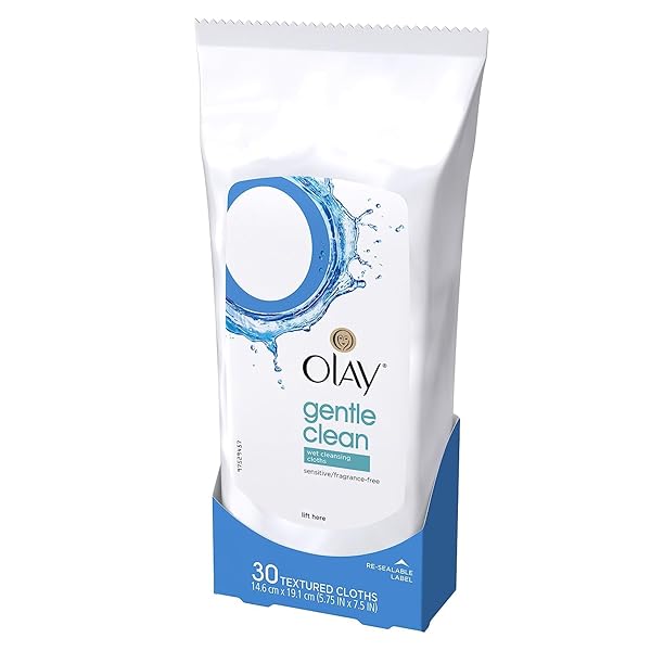 OLAY WET CLEANSING TOWELETTE, 30 COUNT