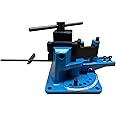 Happybuy UB-100 Manual Flat Steel Universal Metal Rebar Bender Angle Iron 120 Degree Heavy-Duty Metal Rod Bender Hot and Cold With Detachable Bending Lever Strip Steel, Flat Steel, Round Steel