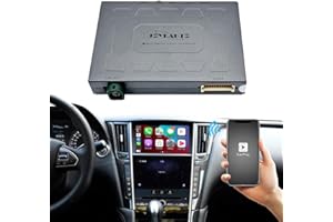 JoyeAuto Wireless CarPlay Retrofit kit for Infiniti Q50/Q60/Q50L 2013-2015, 2025 Upgrade Module Wireless Carplay Box Support Android Auto Mirror Link, Reverse Camera USB Play Functions