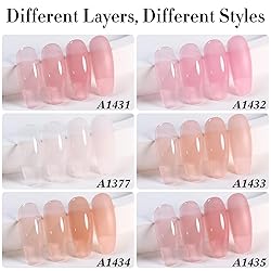 Double Rhythm Gel Nail Polish Set of 6 Colors Baby