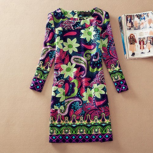 DAYSOFT Women Vintage Autumn