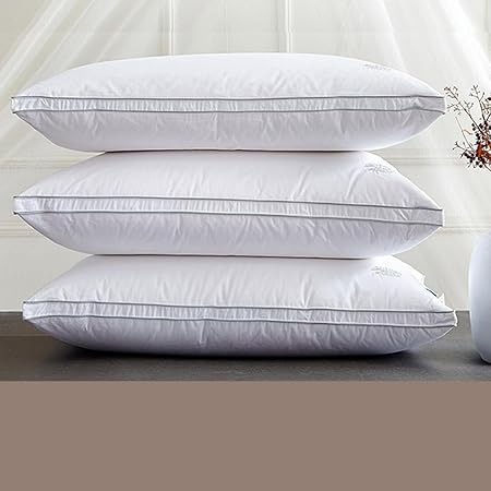 Jii2030shann Autumn Feather Pillows Hotel Soft Fluffy Feather